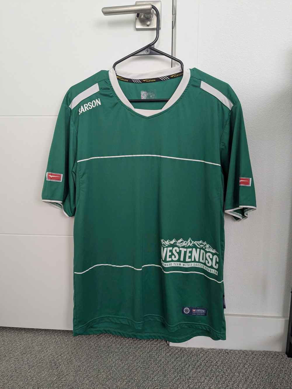 WestendSC Green Soccer Jersey